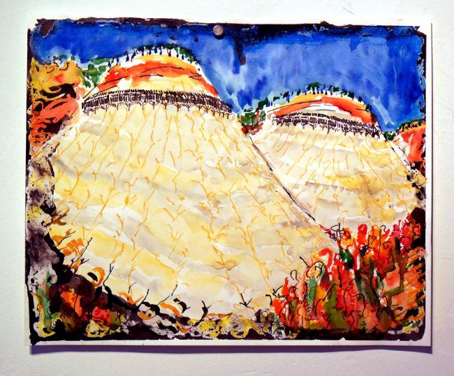Artist: Russell Ferguson, Title of art: Recent watercolor from Utah Artist: Russell Ferguson, Title of art: Recent watercolor from Utah