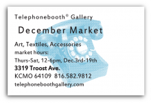 December Market invite
